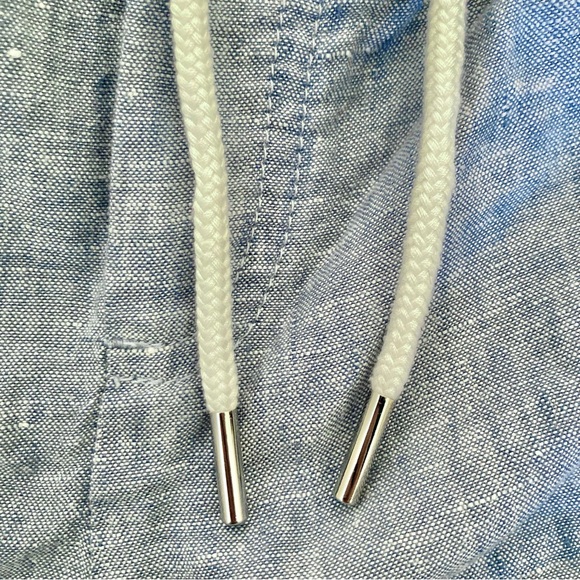 Lot of 2 size 16 Linen Shorts Athleta Cabo, Old Navy Everyday Short - Picture 11 of 16